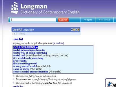 The new Longman Business English Dictionary contains a CD-ROM.