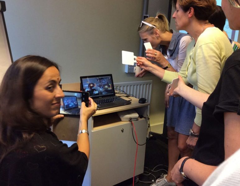 Augmented reality classroom