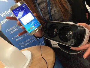 smart phone + goggles